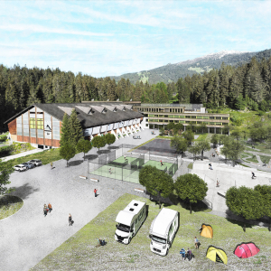 Projektstudie Sportzentrum Frau la Selva